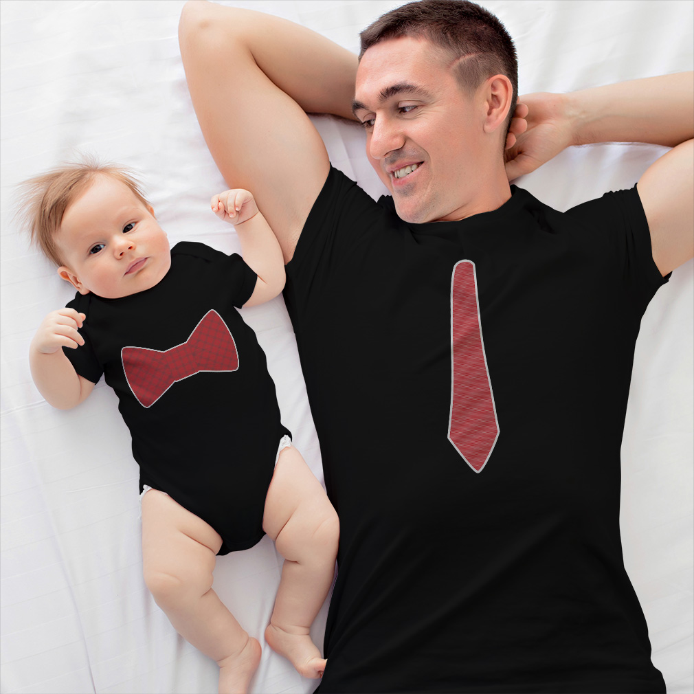 Dad and Baby Matching Outfits Clothes Small Trucks Transportation - Necktie Men - Picture 3 of 6