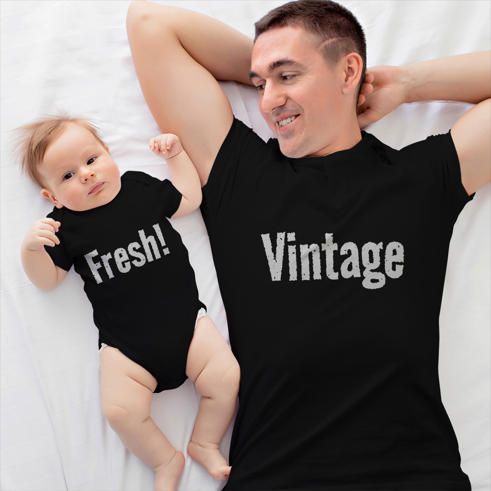 Dad and Baby Matching Outfits Clothes Vintage Old Superior – Fresh New Original