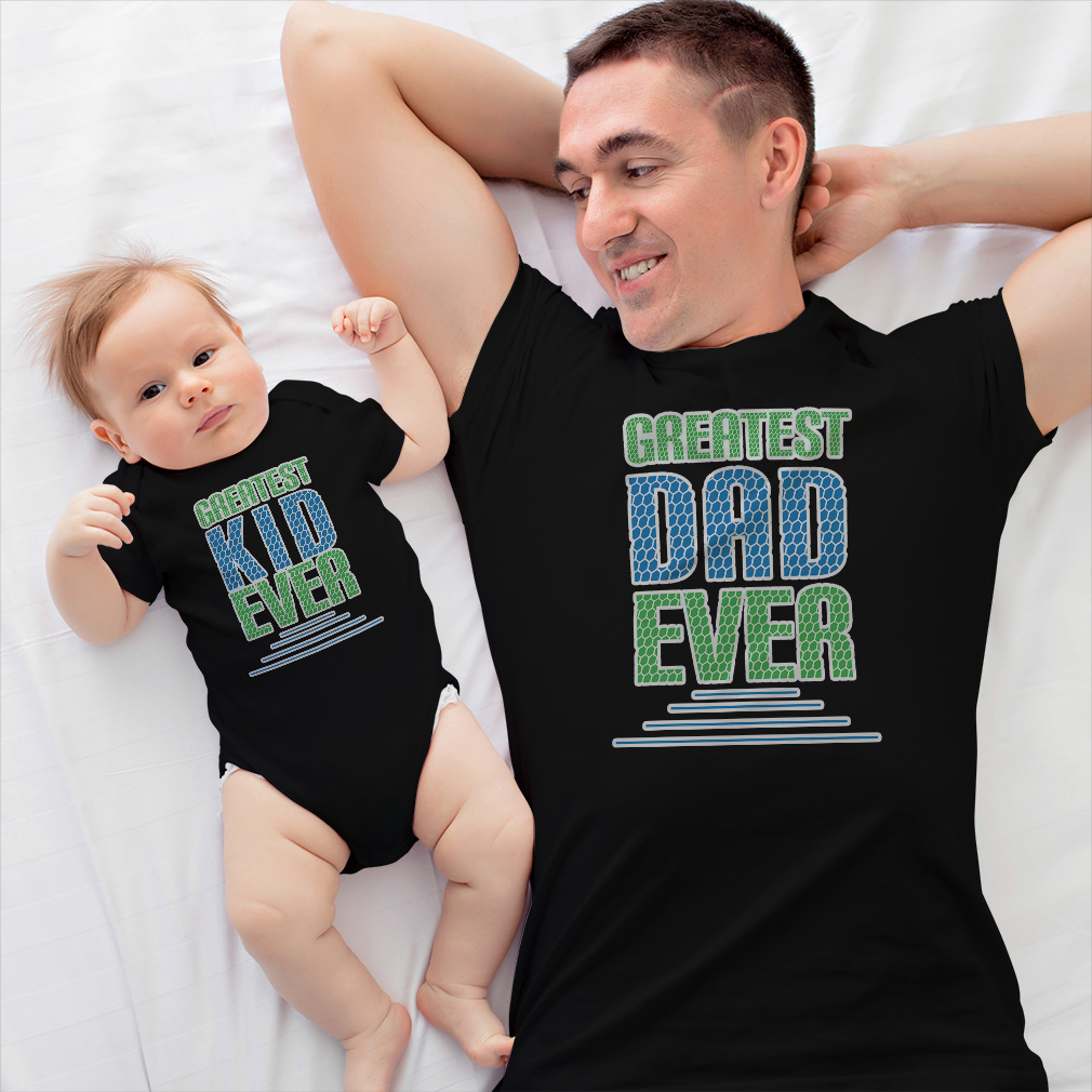 Dad and Baby Matching Outfits Clothes Greatest Dad Ever – Greatest Kid Ever Knit